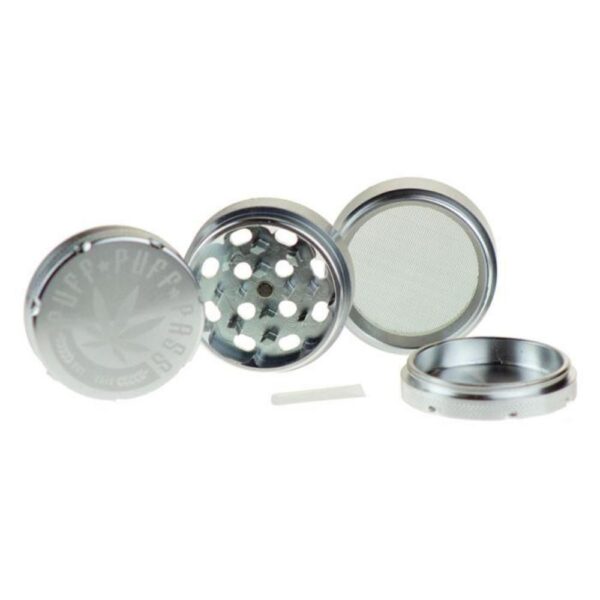 2" 3-Piece Grinder - Silver