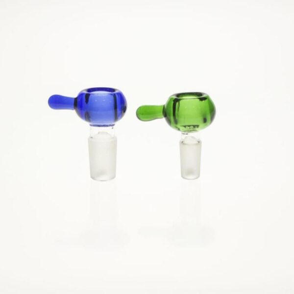 Round Bowl w/ Nubs & Honeycomb Screen [14mm] - Green