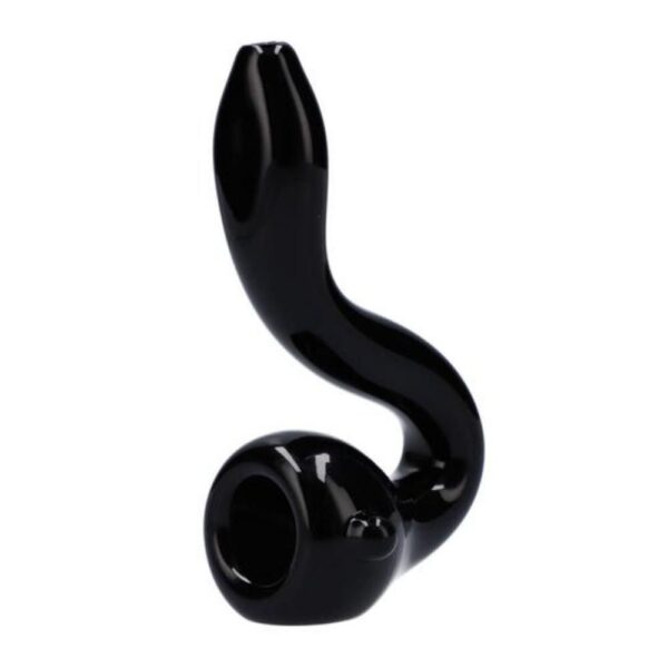 4" Sherlock Detective Pipe - Black