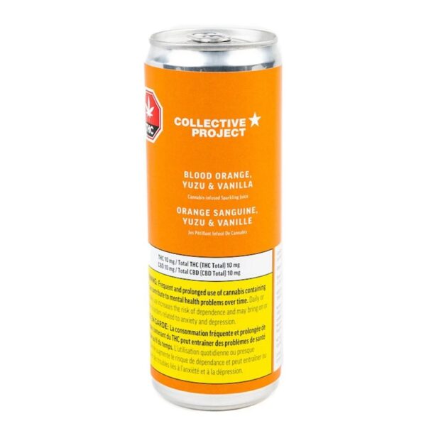 Blood Orange, Yuzu & Vanilla Sparkling Juice