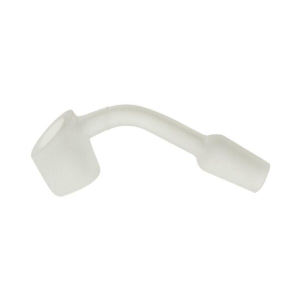 4mm Thick Frosted Quartz Banger - 45 Degree [14mm] Male