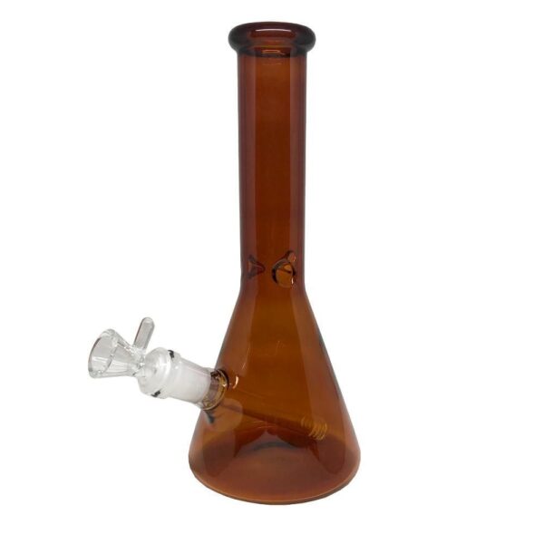 10'' Beaker Bong - Amber