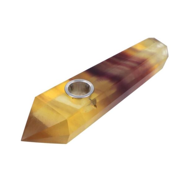 Crystal Pipe - Wood Grain