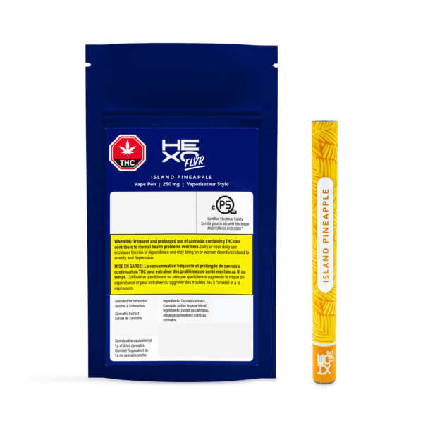 Island Pineapple FLVR Disposable | 250mg
