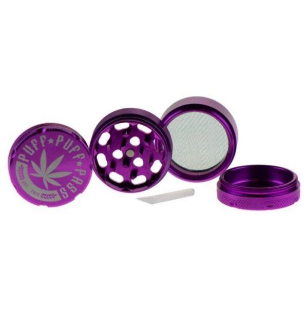 1.5" 3-Piece Grinder - Purple