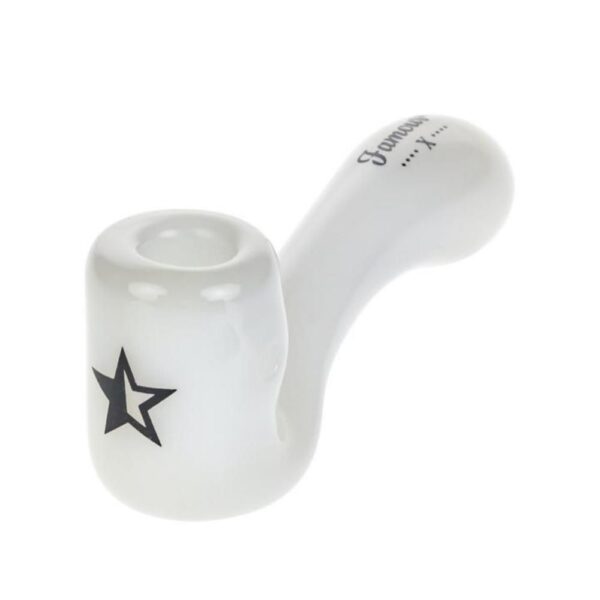 Sherlock Pipe - Milky White