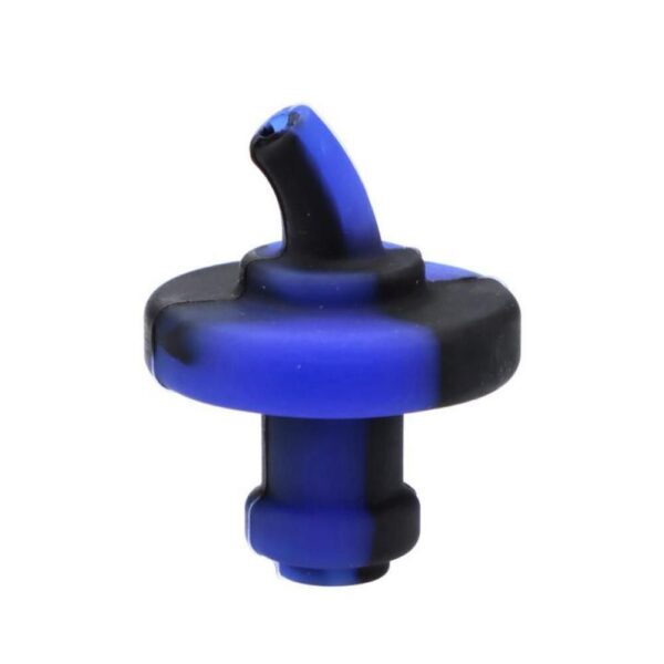 Silicone Carb Cap - Blue & Black