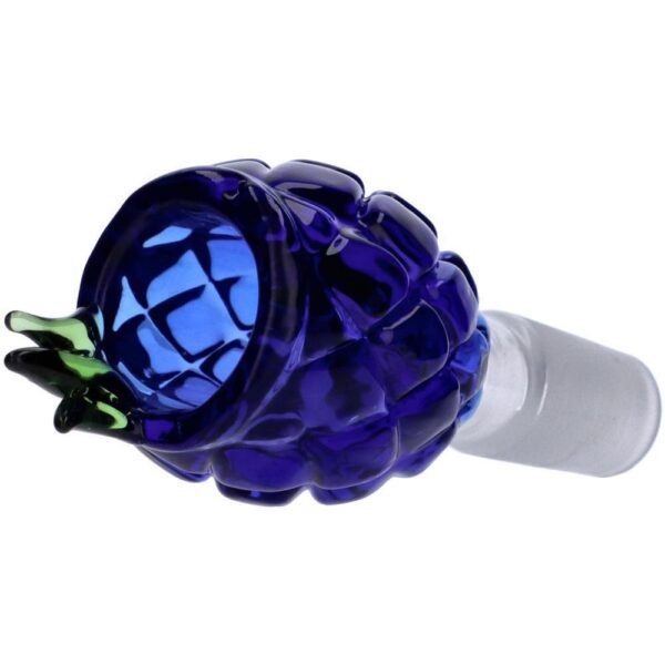 Pineapple Herb Bowl - Male 14mm - Blue