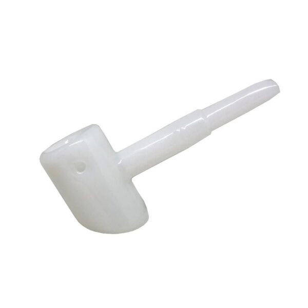 5'' Sherlock Pipe - White