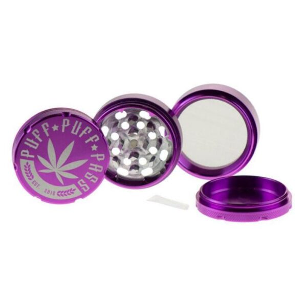 2.5" 3-Piece Grinder - Purple