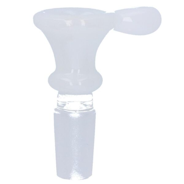 Bowl Push Pin w/Handle - Male 14mm - White