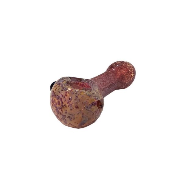 Glass Panache Pipe - Pink/Red