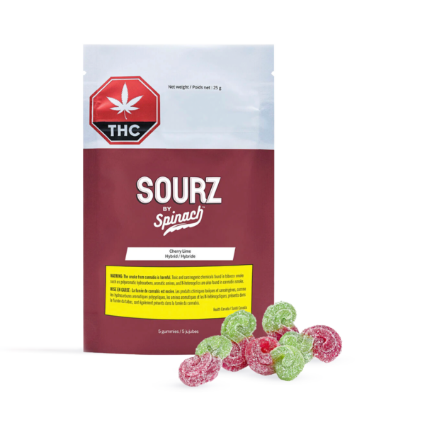 SOURZ Cherry Lime Gummies