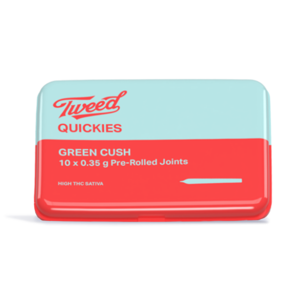 Quickies Green Cush Pre-Rolls 10-pack | 3.5g