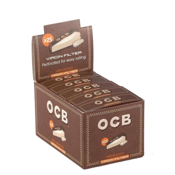 Unbleached Filter Tips Booklets [25pk]