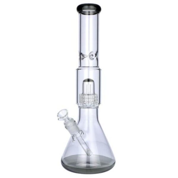 15.7" Water Pipe - Transparent Black