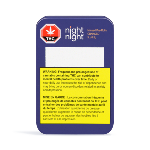 CBN+CBD Infused Pre-Roll 5-pack | 2.5g
