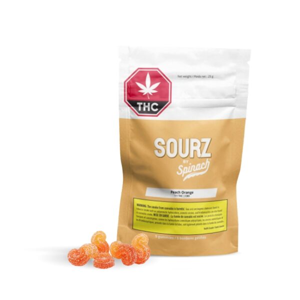 SOURZ Peach Orange 1:1