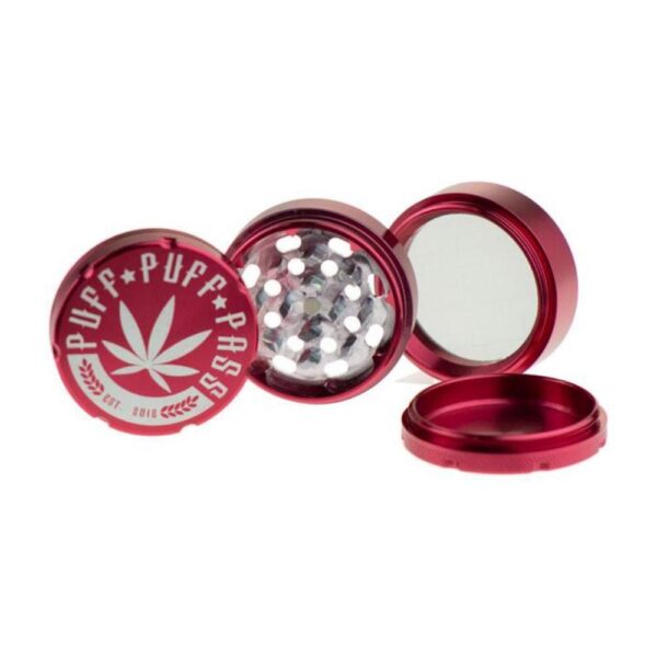 2.2" 3-Piece Grinder - Red