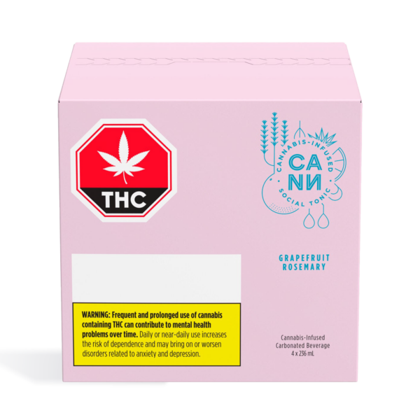 Grapefruit Rosemary Tonic 4-pack