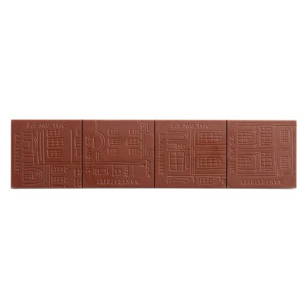 Houndstooth and Mocha Milk Chocolates 4 pc