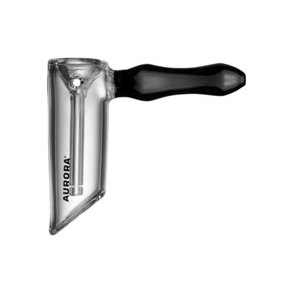 Straight Bubbler - Clear & Black