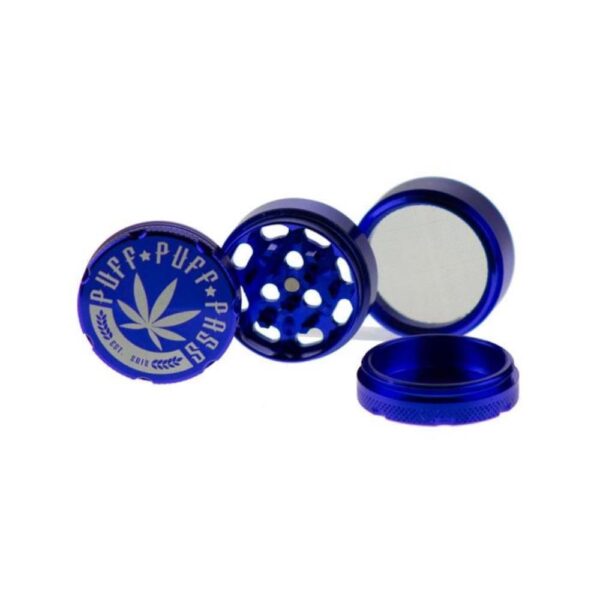 1.5" 3-Piece Grinder - Blue