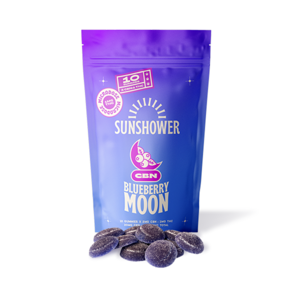 CBN Blueberry Moon 2:1 Gummies 10-pack