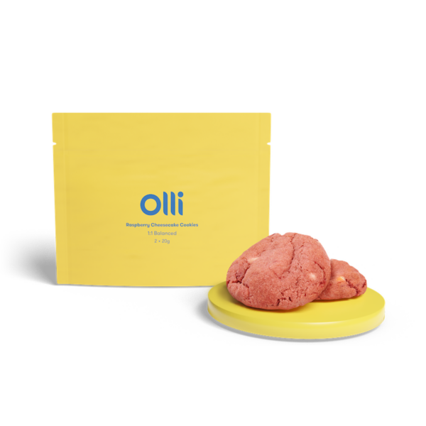 Raspberry Cheesecake 1:1 Cookies | 2-Pack