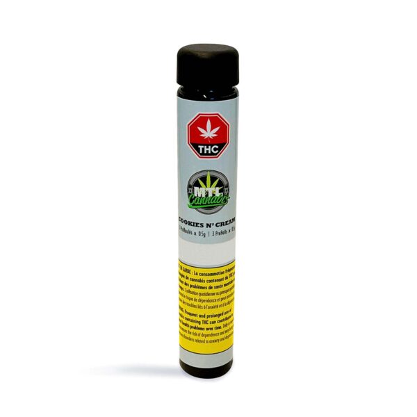 Cookies N' Cream Pre-Roll 3-pack | 1.5g