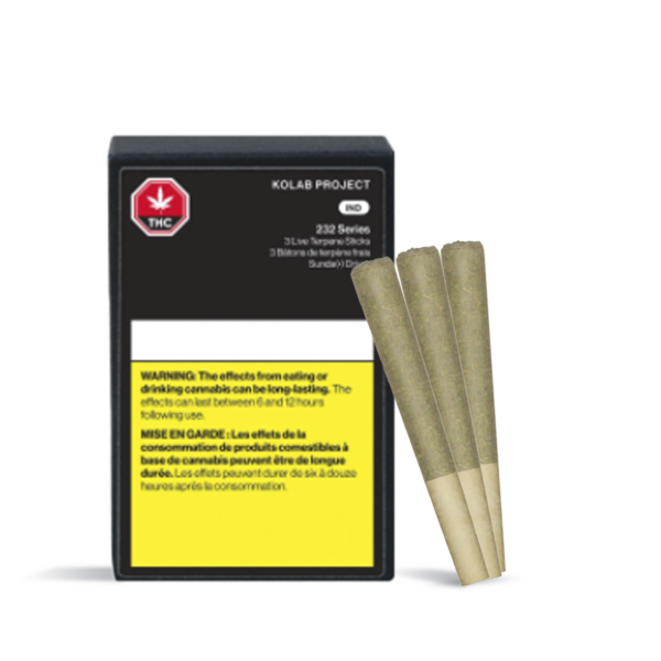 Sundae Driver 232 Series Live Terpene Stick Pre-Roll 3-pack | 1.5g