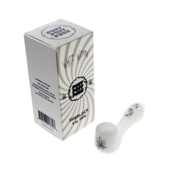 Sherlock Pipe - White Widow